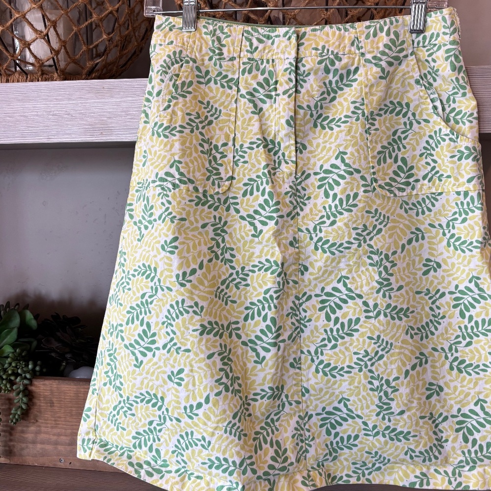 Jones Wear Sport - lemon/lime floral skirt